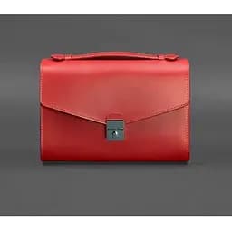 Жіноча шкіряна сумка-кроссбоді Lola червона