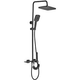 Душова система Rea Helix black з виливом REA-P6618, Чорний матовий