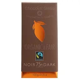 Шоколад чорний Chocolat Stella Organic & Fair органічний 100 г