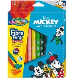 Фломастери Colorino Mickey, 12 шт. (89939PTR)