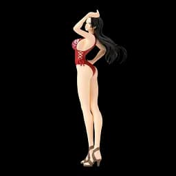 Фігурка Bandai One Piece Великий куш Ванпіс Боа Хенхок Boa Hancock Red swimsuit 20 см B OP BH RS - мініатюра 2