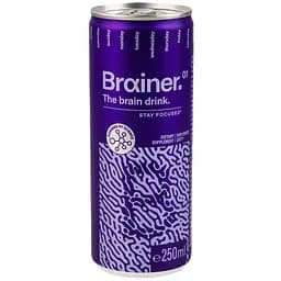 Напиток энергетический Brainer Stay Focused газированный безалкогольный 250 мл