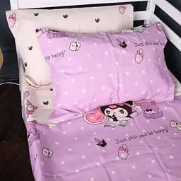 Простирадло MirSon бязь Kids Time Kuromi 110х160 см (2200011553054)