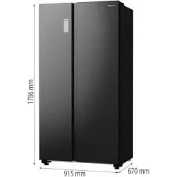 Холодильник Hisense RS711N4AFE (HZF5508UEB) (6910607) - мініатюра 6