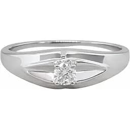 Золотое кольцо с бриллиантом. 101103Б 16,5