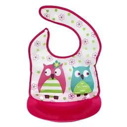 Дитячий слинявчик Трактор Mega Zayka MGZ-0602(Crimson Owl) зі знімною кишенею