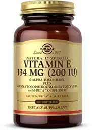 Вітаміни та мінерали Solgar Vitamin E 268 mg (400 IU) Mixed Tocopherols, 100 капсул