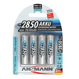 Аккумуляторы Ansmann AA/HR06 NI-MH 2850 mAh BL 4 шт (5035212)