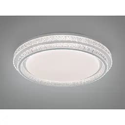 Світлодіодна стельова люстра Romin біла 34 Вт до 6 м²