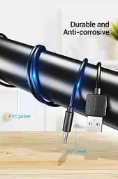 Кабель Vention 1.5м DC 3.5мм - USB 5V 2A для ламп, вентиляторів, USB хабів та ін. USB Type A на 3.5мм х 1.35мм - мініатюра 7