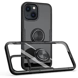 Чохол Primolux Ring Magnetic Stand для Apple iPhone 15 Black - мініатюра 2