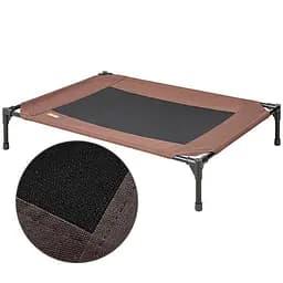 k&h Pet Cot & Cover лежак для собак Шоколадний L | 76.2x106.68x17.78 см