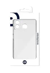 Прозрачный чехол для TECNO POP 5 LTE (BD4) с защитой камеры, тонкий, силиконовый, бесцветный, ударопрочный, противоударный бампер с закрытой камерой, ArmorStandart (ARM63699) - мініатюра 3