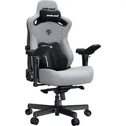 Крісло ігрове Anda Seat Kaiser 3 Pro Size XL Grey Fabric - мініатюра 2