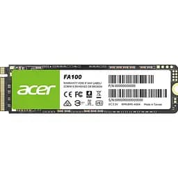 Накопичувач SSD Acer m.2 NVMe 256Gb FA100 240 250 (BL.9BWWA.118)