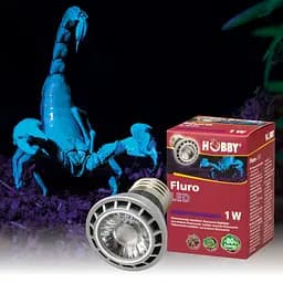 Ультрафіолетова лампа LED для тераріумів Hobby Fluro LED 1 W (37600) - мініатюра 7