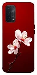Чохол Demsky Sakura red для Oppo A54 4G