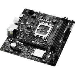 Материнська плата ASRock LGA1700, H610M-H2/M.2, H610, 2xDDR4, Int.Video(CPU), 4xSATA3, 1xM.2, 1xPCI-E 4.0 x16, 1xPCI-E 3.0 x1, ALC897, RTL8111H, 4xUSB3.2/6xUSB2.0, 2xHDMI, MicroATX - мініатюра 2