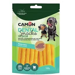 Ласощі для собак Camon, хрусткі морквяні палички, 100гр