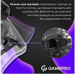 Геймпад Bluetooth джойстик GamePro GPS-13T Bluetooth 5.3/USB (PC/iOS/Android/PS3/PS4) DualShock RGB - мініатюра 14