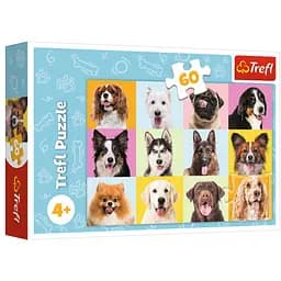 Пазл Trefl Портрети песиків 60 ел. (17374)