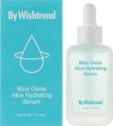 Зволожуюча сироватка з екстрактом алоє By Wishtrend Blue Oasis Aloe Hydrating Serum 30 мл - мініатюра 2