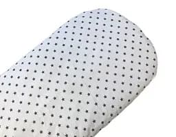 Непромокаемая простынь Moontime в коляску "Звезды графитовые"