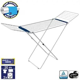 Сушарка для білизни підлогова Casa Si Swan 20m White (CS92231C04), Білий - мініатюра 2