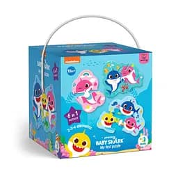 Пазл DoDo 2-3-4 элемента Baby Shark (200587)