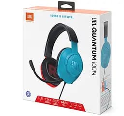 Навушники JBL дротові геймерські QUANTUM 100N ( QTUM100N) чорні - мініатюра 9