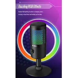 Цифровой конденсаторный микрофон для записи Takstar GX-1 USB RGB - мініатюра 12