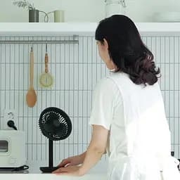 Портативний вентилятор Solove Stand Fan F5 Black [86404] - мініатюра 3