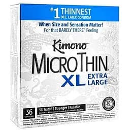 Презервативи Kimono MicroThin XL упаковка 36 шт.