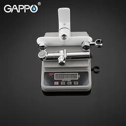 Змішувач для душу гігієнічний з лійкою Gappo Noar 1/8, G2048-8 Білий - мініатюра 3
