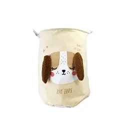 Кошик для іграшок та білизни "Big ears Собачка" Mega Zayka MGZ-1009(Biege) 50 х 40 см