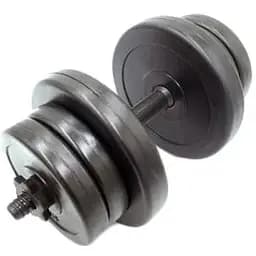 Гантель наборная Newt Rock pro композитная в пластиковой оболочке 11 кг NE-PL-G-011