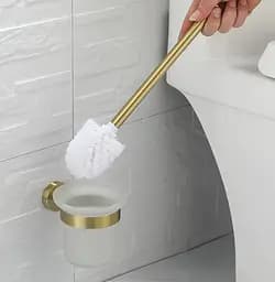 Йоршик для унітазу Rea Mist 06 gold REA-80032, Золотий - мініатюра 4
