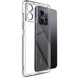 TPU чохол Epik Transparent 1,5mm Full Camera для Xiaomi Redmi Note 12 4G Безбарвний (прозорий)
