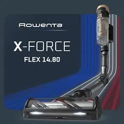 Пилосос бездротовий Rowenta X-Force Flex 14.80 Auto Animal 240 Вт автон. робота до 90 хв HEF system 99.9% чорно-золотий - мініатюра 4