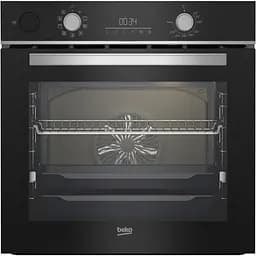 Духова шафа електрична Beko A+ дисплей конвекція телескопічні направляючі 72 л нержавіюча сталь
