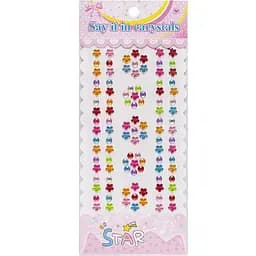 Наклейка камни "Звездочки" XY-005 для авто, ноутбуков, телефонов Вид 2