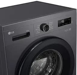 Пральна машина LG фронтальна 6.5 кг A+++ антрацит - мініатюра 10