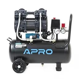 Компресор двоциліндровий безмасляний Apro OFE-24 1,5 кВт 240 л/хв 24 л 30412