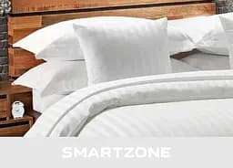 Наволочка 40х60 см мікрофібра білого кольору 326826