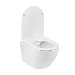 Комплект 4 в 1: Інсталяція Grohe Rapid SL 3 в 1 38772001 + Унітаз безободковий Kroner Harz WHI523632 RIMLESS з сидінням Slim Duroplast / Soft-close / Quick relase KH523632WHIR (38772001KH523632) - мініатюра 5
