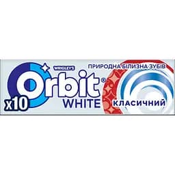 Гумка жувальна Orbit White драже, 14 г (609136) - мініатюра 2