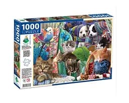 Пазлы Энергия+ Щенята и котята, 1000 элементов, 84719