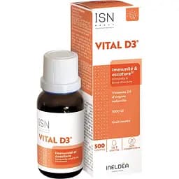 Комплекс Ineldea Vital-D3 Міцність кісток та підтримка імунітету 1000 МО 20 мл