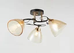 Люстра декоративна V 6363-3 BK+FG