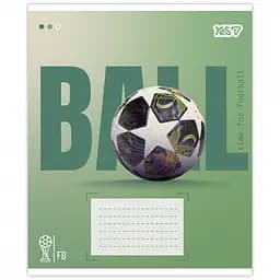 Набір зошитів Yes Ball А5 18 аркушів у клітинку 25 шт. (768679) - мініатюра 2
